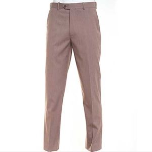 Adolfo Portly Suit Separates Pants-Tan 48x30, Tan